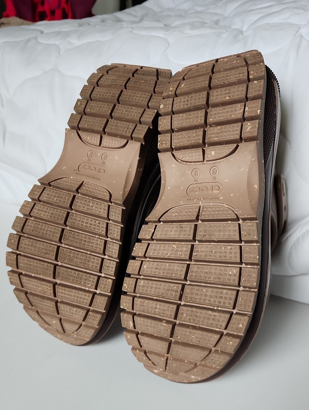 Crocs Megacrush Platform Wedge Sandal - Latte - Picture 5 of 5